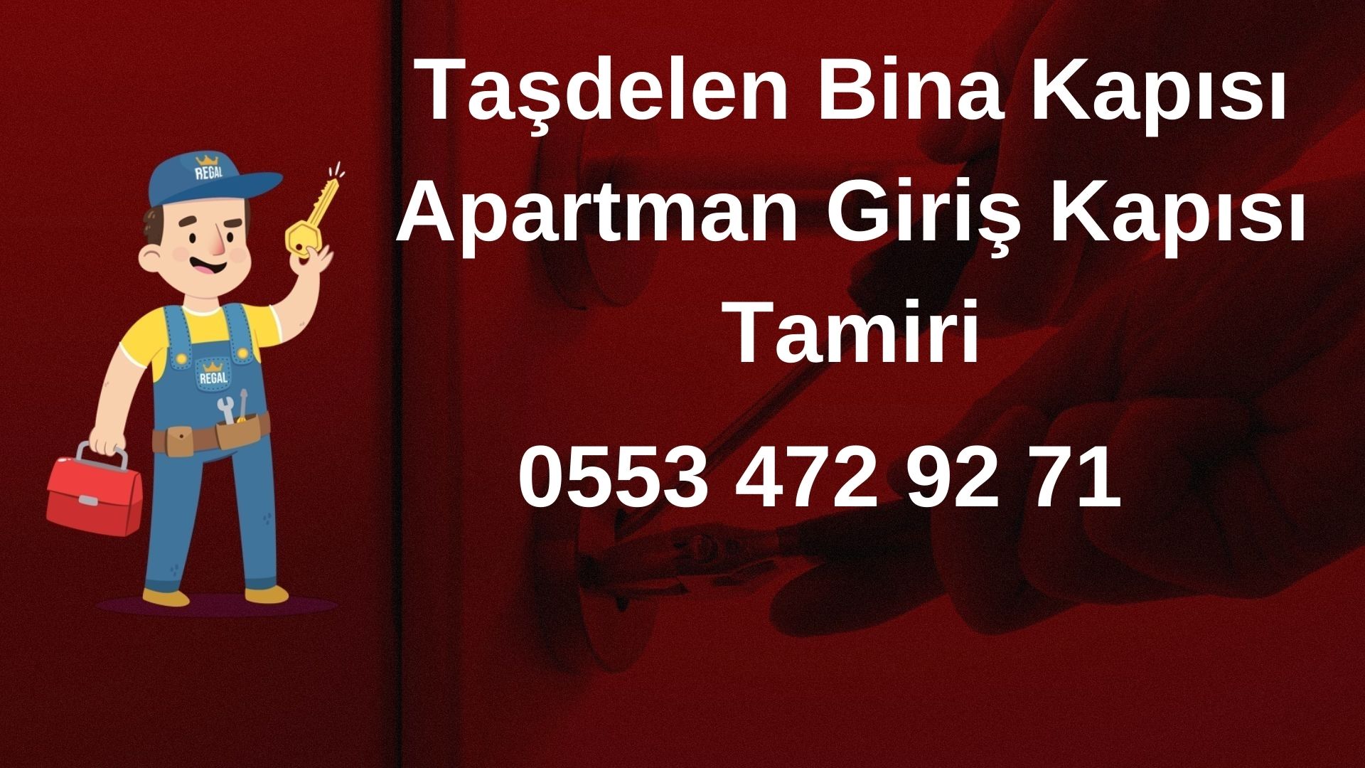 Taşdelen Bina Kapısı Apartman Giriş Kapısı Tamiri